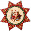 Блюдо 32 см Звезда  LEFARD &quot;Christmas Collection /Санта-Клаус&quot; / 192337