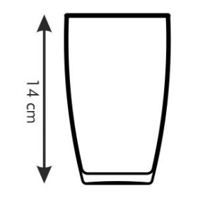 Стаканы для воды 500 мл 6 шт &quot;Tescoma /CREMA /Без декора&quot; / 142302