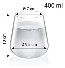 Стаканы для воды 400 мл 6 шт  Tescoma "GIORGIO" / 292891