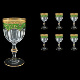 Бокалы для красного вина 230 мл 6 шт  Astra Gold &quot;Провенза /Империя /Зелёная&quot; / 030345