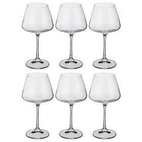 Бокалы для белого вина 350 мл 6 шт  Crystalite Bohemia &quot;Наоми /Без декора&quot; / 085165