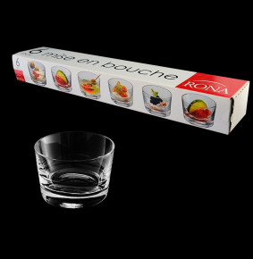 Стопки 110 мл 6 шт  Rona "Drink master /Без декора" / 029853