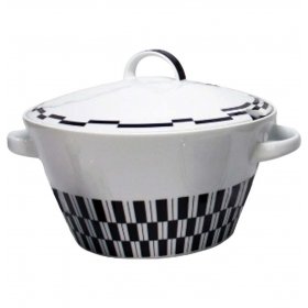 Супник 3 л  Thun &quot;Том /Черно-белые полоски&quot; / 369214