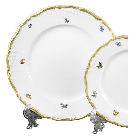 Набор тарелок 25 см 6 шт  МаМ декор &quot;Мария-Луиза /Полевые цветы&quot; / 114988