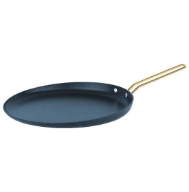 Блинница 32 см антипригарное покрытие синяя  O.M.S. Collection &quot;Granite Crepe Pan&quot; / 295612