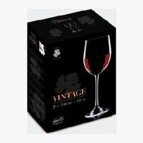Бокалы для красного вина 820 мл 2 шт  Crystalex CZ s.r.o. &quot;Винтаче /Без декора&quot; / 005403