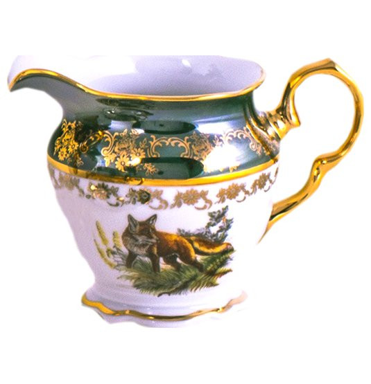 Молочник  Royal Czech Porcelain &quot;Фредерика /Охота зеленая&quot; / 204849