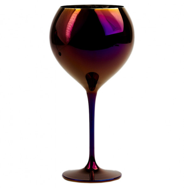 Бокалы для красного вина 640 мл 2 шт  Crystalite Bohemia &quot;Цецилия /Королевская фуксия&quot; / 233768