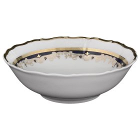 Салатник 19 см  Thun &quot;Мария-Луиза /Лилии на синем&quot; / 091720