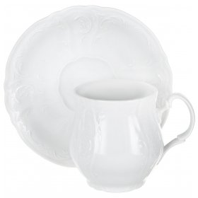 Чайная пара 310 мл 1 шт Джонас  Thun &quot;Бернадотт /Без декора&quot; (блюдце 15,5 см) / 150933