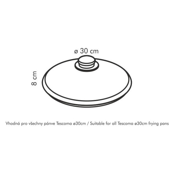 Крышка 30 см &quot;Tescoma /UNICOVER&quot; / 147681