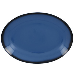 Блюдо 32 см овальное  RAK Porcelain "LEA Blue" / 318234