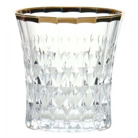 Стаканы для виски 270 мл 6 шт  ARC FRANCE &quot;Даймонд /Отводка золото&quot; / 290392