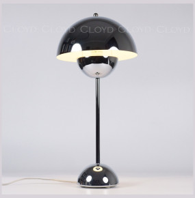Настольная лампа 1 рожковая  Cloyd "ERMA-B" / выс. 50 см - хром / 347830