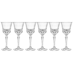 Бокалы для красного вина 280 мл 6 шт  RCR Cristalleria Italiana SpA &quot;Адажио /Без декора&quot; / 117006