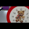 Часы 24 см настенные  Leander "Мишка Тедди" / 158816