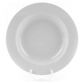 Тарелка 22,5 см глубокая  Cmielow &quot;Астра /Без декора&quot; / 279146