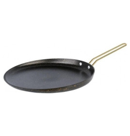 Блинница 32 см антипригарное покрытие чёрная  O.M.S. Collection &quot;Granite Crepe Pan /Gold&quot; / 232614