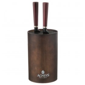 Подставка для ножей 11 х 18 см универсальная  Agness &quot;agness&quot; / 207767