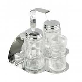 Набор для специй 3 предмета + салфетница  P.L. Proff Cuisine &quot;Скоба&quot; / 339608