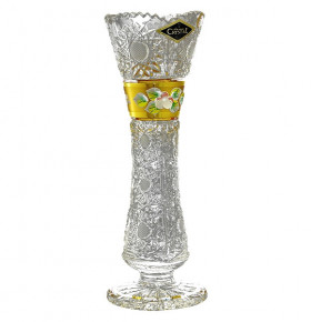 Ваза для цветов 20,5 см н/н  Aurum Crystal "Хрусталь с золотом" / 146976