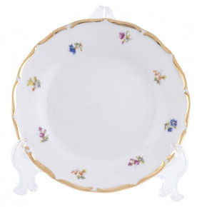 Набор тарелок 17 см 6 шт  Jeremy s.r.o. "Офелия /Мелкие цветы /Широкая кайма" / 276389