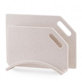 Набор разделочных досок 2 предмета на подставке / 352802