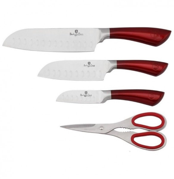 Набор кухонных ножей 4 предмета  Berlinger Haus &quot;Velvet Chef Line&quot; / 136313