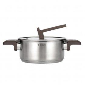 Кастрюля 18 х 8,5 см с крышкой 1,9 л  Taller &quot;Метод /TalleR&quot; / 346310