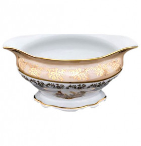 Соусник  Royal Czech Porcelain "Аляска /Охота бежевая" / 204870