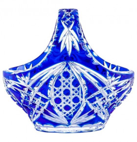 Корзинка 15 см  Aurum Crystal "Беата /Синяя" / 152855