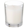 Свеча 9 х 7,5 см в стакане аромазизированная белая / 334498