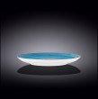 Тарелка 28 см голубая  Wilmax &quot;Spiral&quot; / 261655