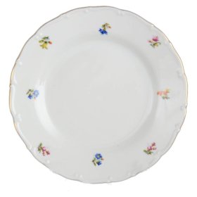 Набор тарелок 19 см 6 шт Bohemia Porcelan Moritz Zdekauer 1810 s.r.o. "Офелия /Мелкие цветы" / 027388