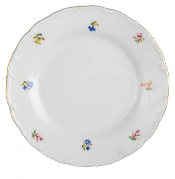 Набор тарелок 19 см 6 шт  Bohemia Porcelan Moritz Zdekauer 1810 s.r.o. &quot;Офелия /Мелкие цветы&quot; / 027388