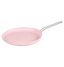 Блинница 32 см антипригарное покрытие розовая  O.M.S. Collection &quot;Granite Crepe Pan&quot; / 295610