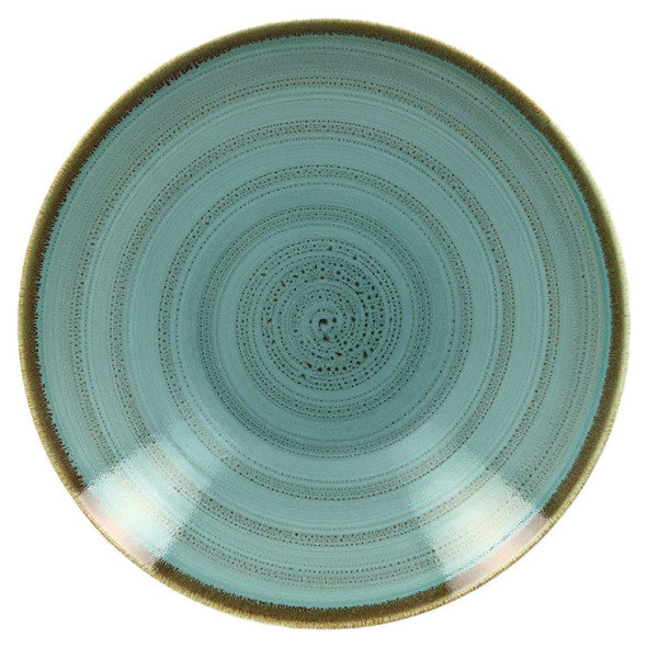 Тарелка 36 х 4 см глубокая 3,6 л  RAK Porcelain &quot;Twirl Lagoon&quot; / 314890