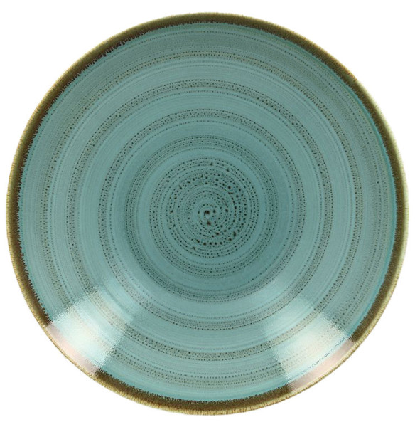 Тарелка 36 х 4 см глубокая 3,6 л  RAK Porcelain &quot;Twirl Lagoon&quot; / 314890