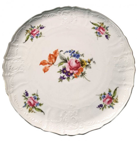 Тарелка для торта 32 см  Thun &quot;Бернадотт /Полевой цветок&quot; / 284774