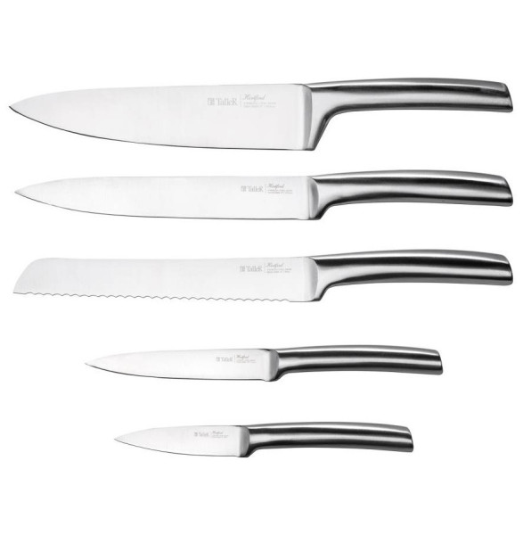 Набор кухонных ножей 6 предметов на подставке  Taller &quot;Хартфорд /TalleR&quot; / 226182