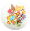 Блюдо 30 х 17 см круглое с крышкой  Annaluma snc &quot;Christmas world /Sweet candies&quot; / 270963