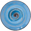 Тарелка 25,5 см глубокая голубая  Wilmax &quot;Spiral&quot; / 261659