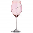 Бокалы для белого вина 350 мл 2 шт  Diamant &quot;Силуэт /Pink&quot; / 208605