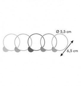 Резинки для запекания 5 шт "Tescoma /DELÍCIA" / 262668
