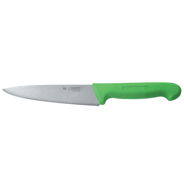 Нож поварской 16 см  P.L. Proff Cuisine &quot; PRO-Line&quot; зеленый / 316403