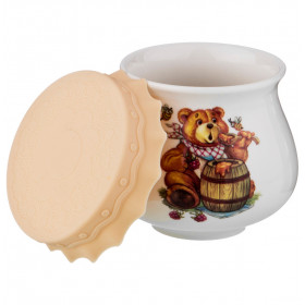 Банка для меда/варенья 300 мл с силиконовой крышкой  LEFARD &quot;Мёд&quot; / 198652