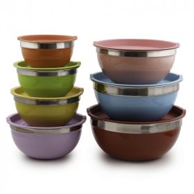 Набор салатников 7 предметов с крышками  Royal Classics "Неделька" / 323650