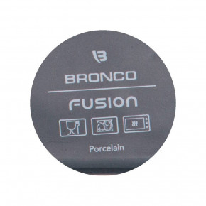 Тарелка 23,5 х 10 х 1,5 см  Bronco "Fusion /Серый" (2шт.)  / 276992
