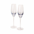 Бокалы для шампанского 200 мл 2 шт  LEFARD &quot;Bubles blue&quot; / 343549