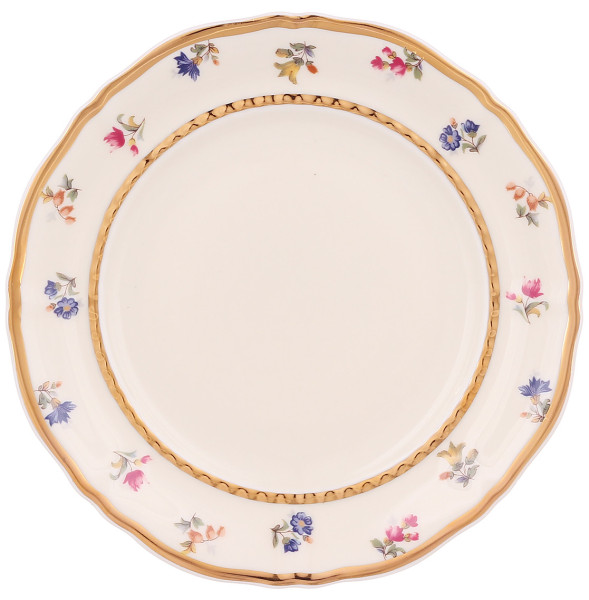 Набор тарелок 17 см 6 шт &quot;Соната /Мелкие цветы /золото /СК&quot; / 348684
